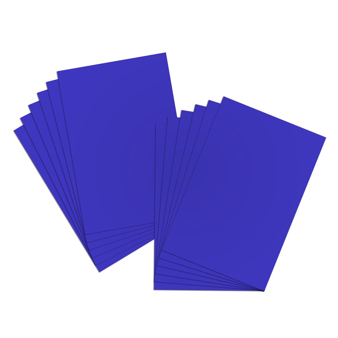 BAZIC 22" X 28" Poster Board Fluorescent - Blue (25 Sheet/Box)